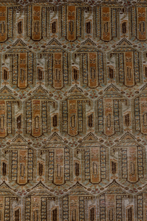 Antique Afshar Area Rug (4' x 6')